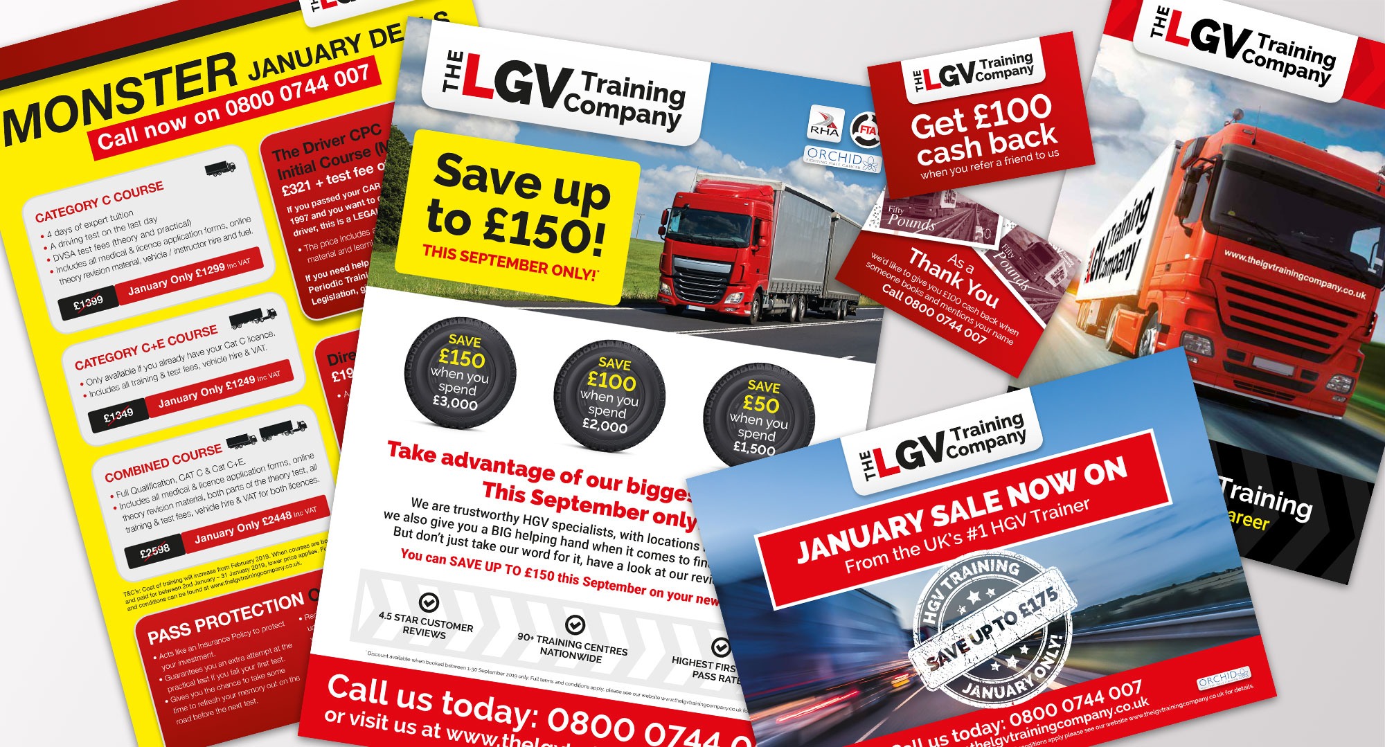 lgv training company graphic design
