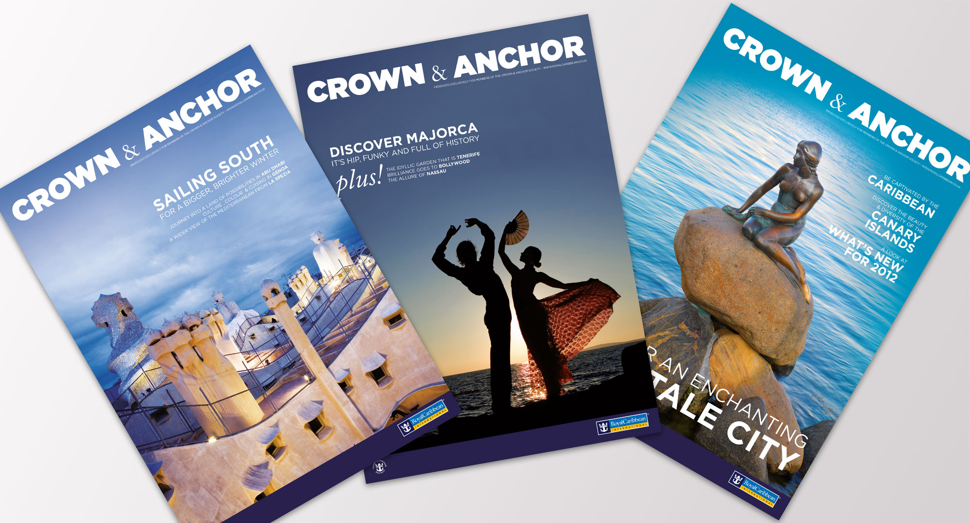 royal caribbean magazine covers