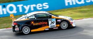 sunshine BTCC car livery